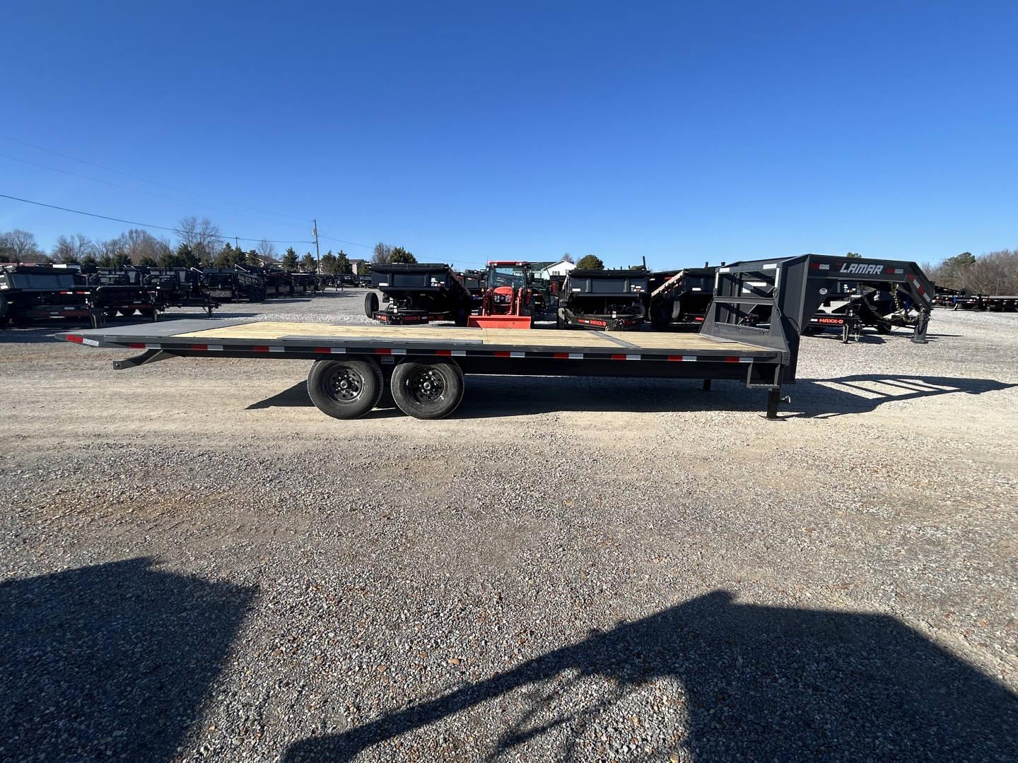 New 2026 Lamar Deckover Tilt Trailer | 102" x 24' 14K GVWR