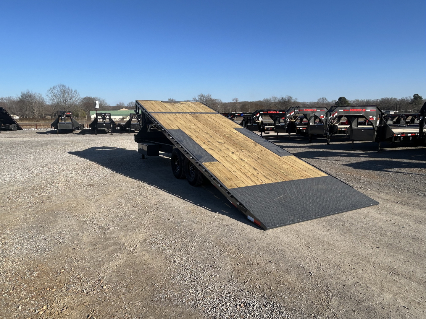 New 2026 Lamar Deckover Tilt Trailer | 102" x 24' 14K GVWR
