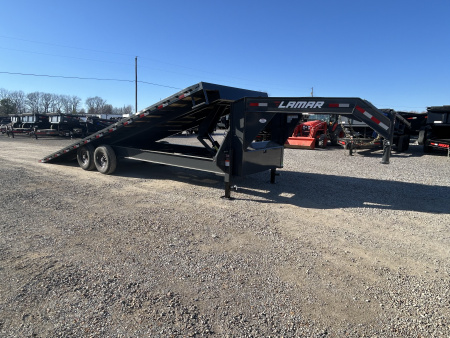 New 2026 Lamar Deckover Tilt Trailer | 102" x 24' 14K GVWR
