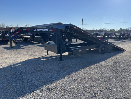 New 2026 Lamar Deckover Tilt Trailer | 102" x 24' 14K GVWR
