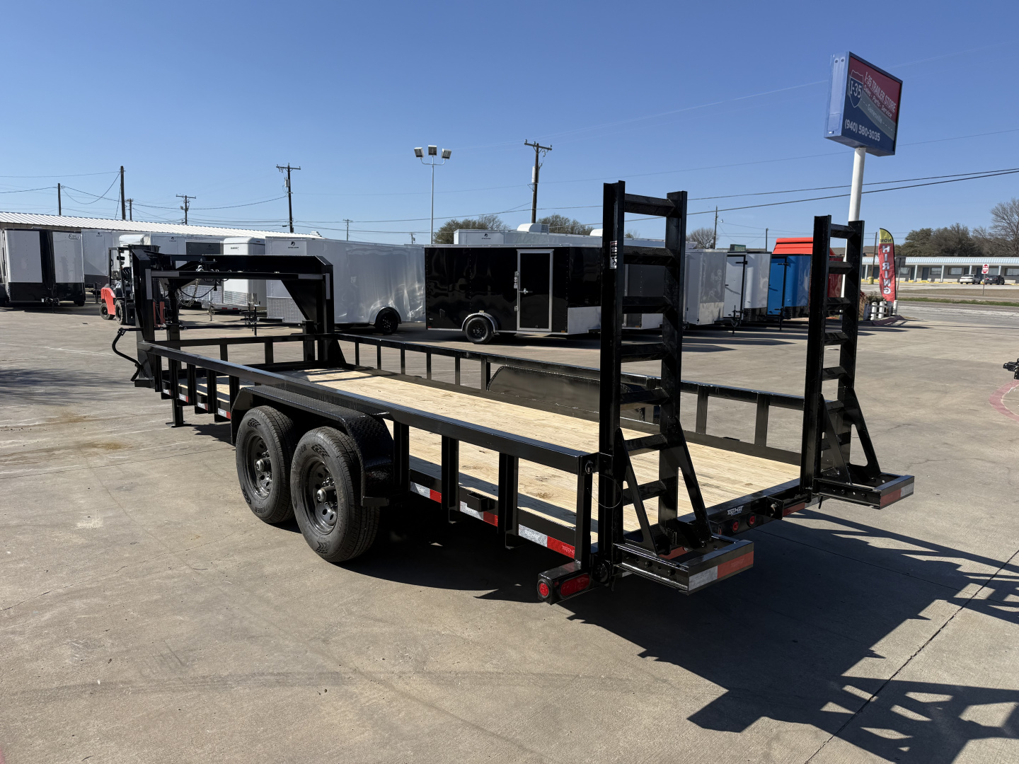 New 2026 Top Hat Trailers HT14GN 20X83 Equipment Trailer