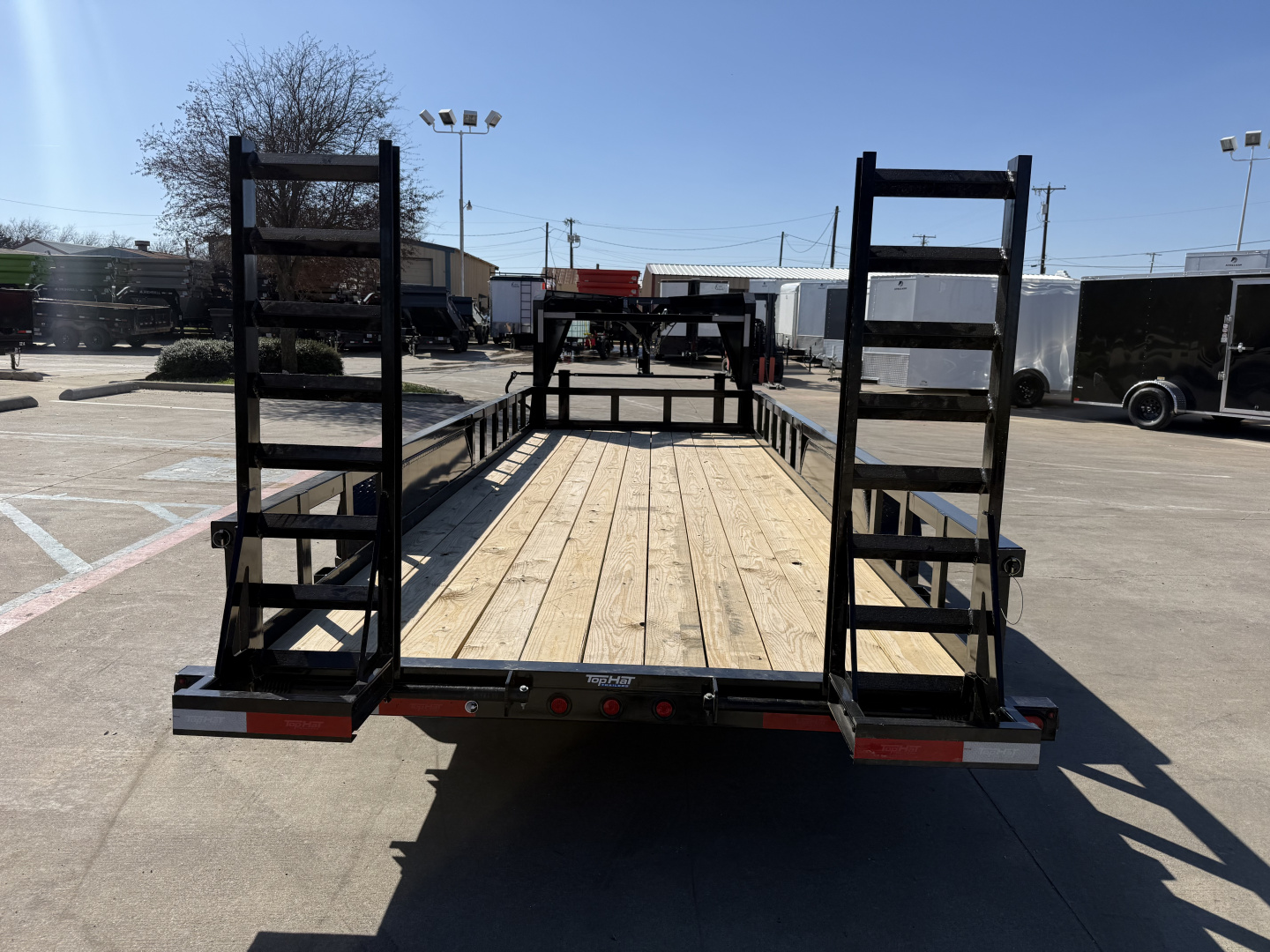 New 2026 Top Hat Trailers HT14GN 20X83 Equipment Trailer