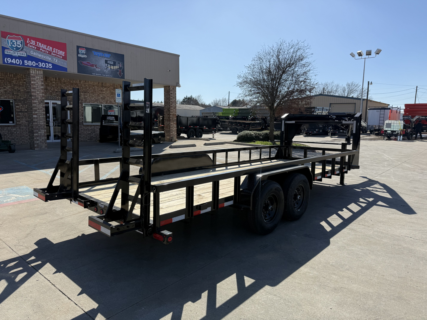 New 2026 Top Hat Trailers HT14GN 20X83 Equipment Trailer