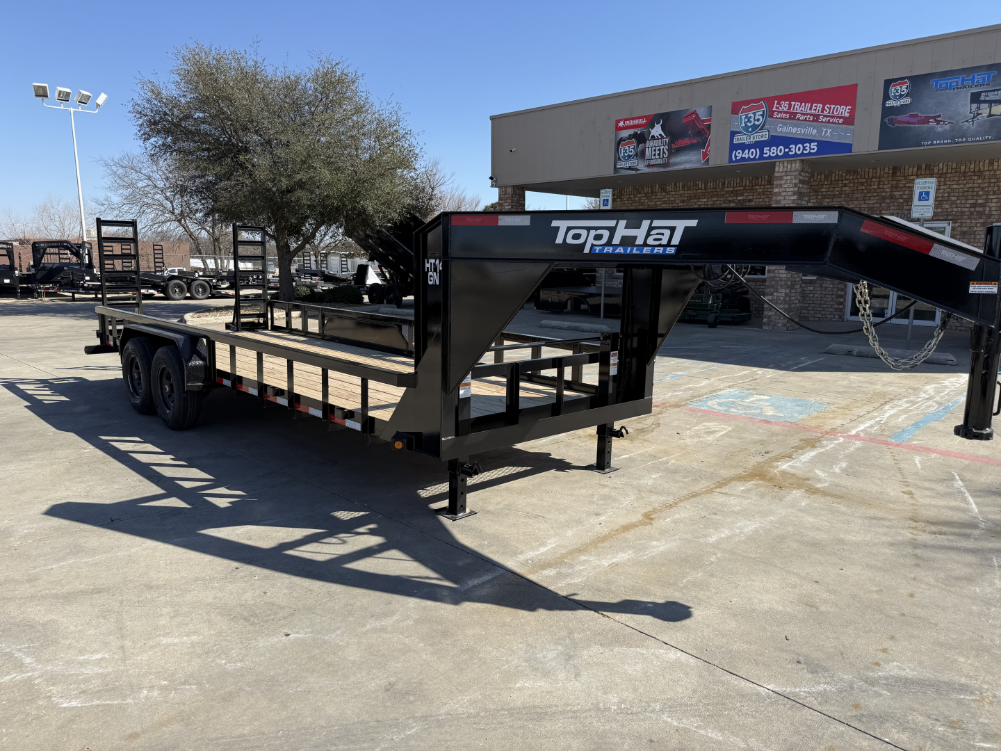 New 2026 Top Hat Trailers HT14GN 20X83 Equipment Trailer