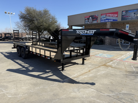 New 2026 Top Hat Trailers HT14GN 20X83 Equipment Trailer