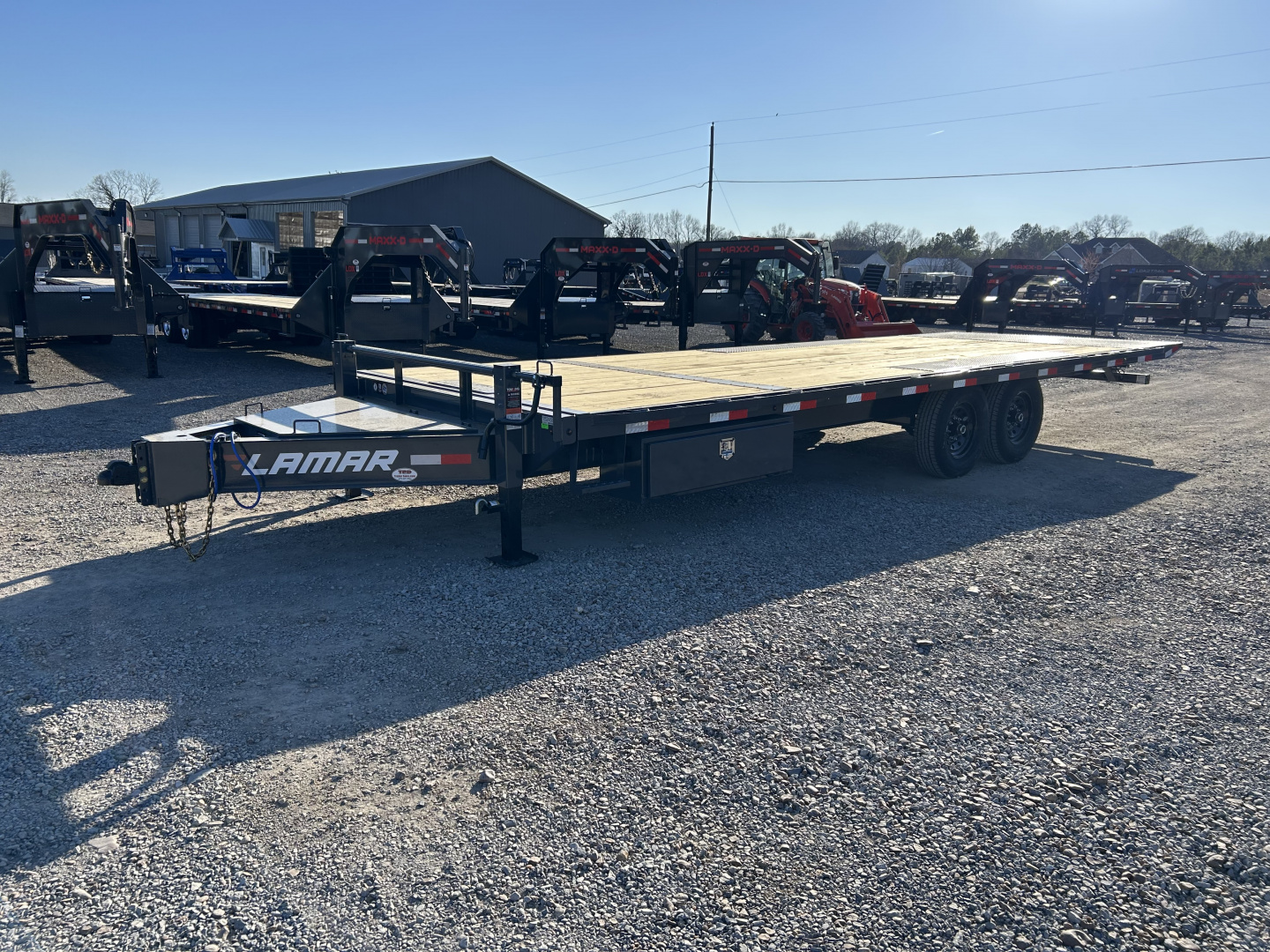 New 2026 Lamar Deckover Tilt Trailer | 102" x 24' 14K GVWR