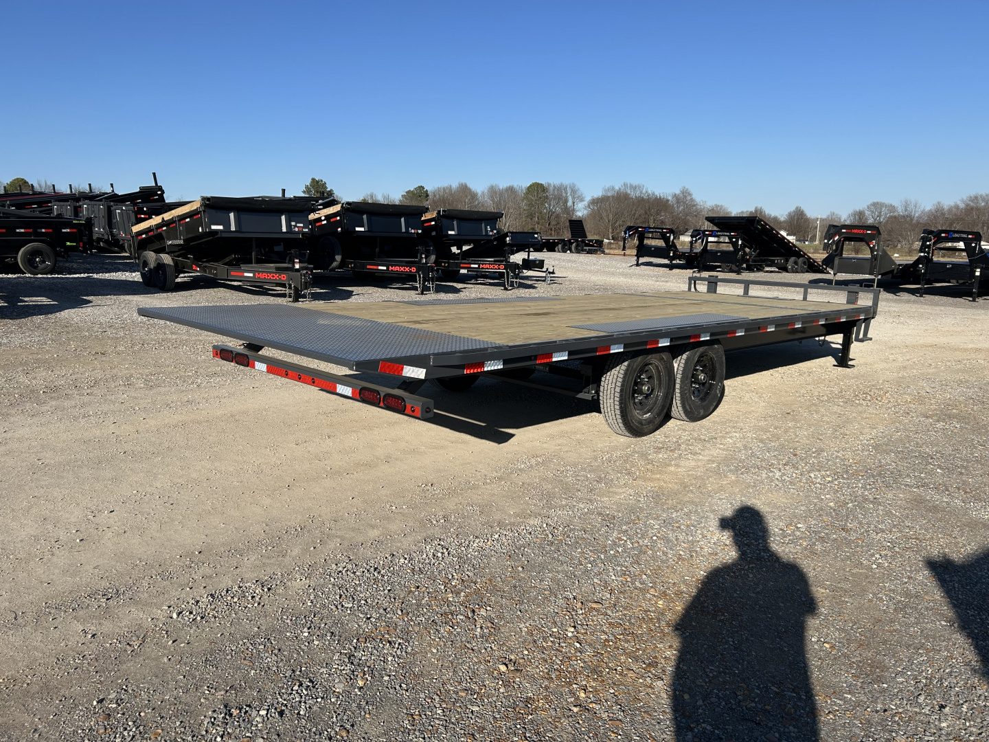 New 2026 Lamar Deckover Tilt Trailer | 102" x 24' 14K GVWR