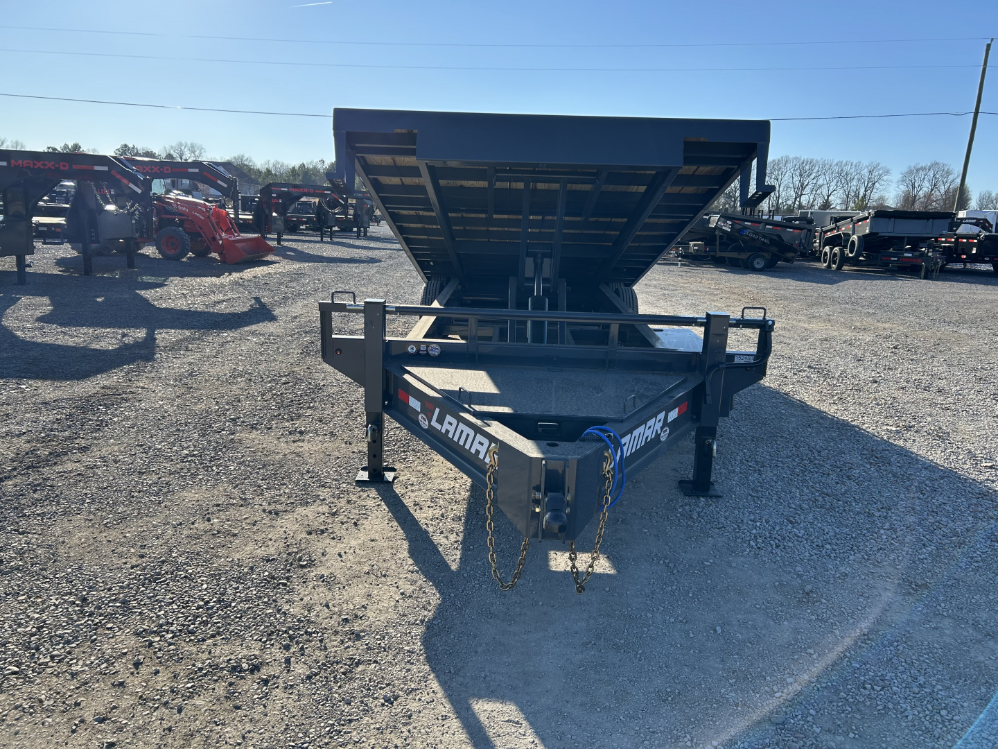 New 2026 Lamar Deckover Tilt Trailer | 102" x 24' 14K GVWR