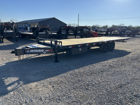 New 2026 Lamar Deckover Tilt Trailer | 102" x 24' 14K GVWR