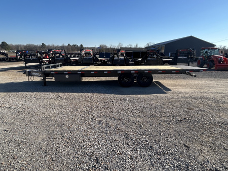 New 2026 Lamar Deckover Tilt Trailer | 102" x 24' 14K GVWR