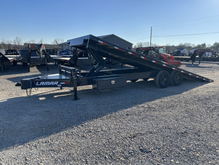New 2026 Lamar Deckover Tilt Trailer | 102" x 24' 14K GVWR