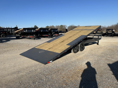 New 2026 Lamar Deckover Tilt Trailer | 102" x 24' 14K GVWR