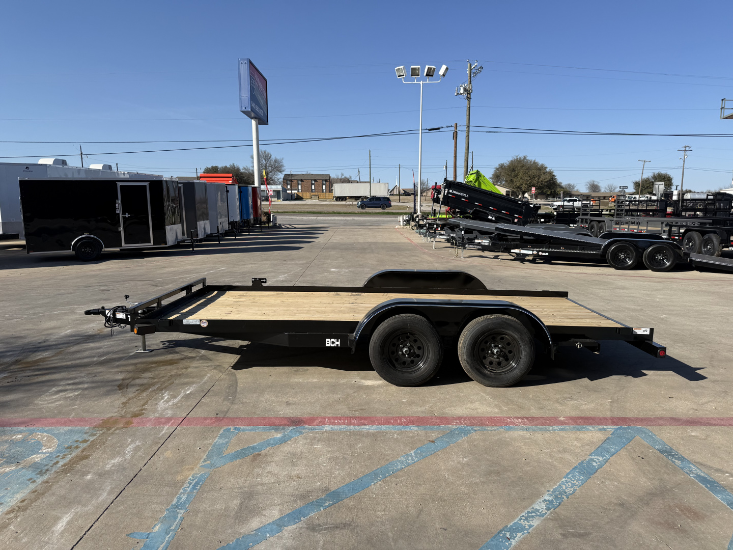 New 2026 Top Hat Trailers BCH 16X83 Car Hauler