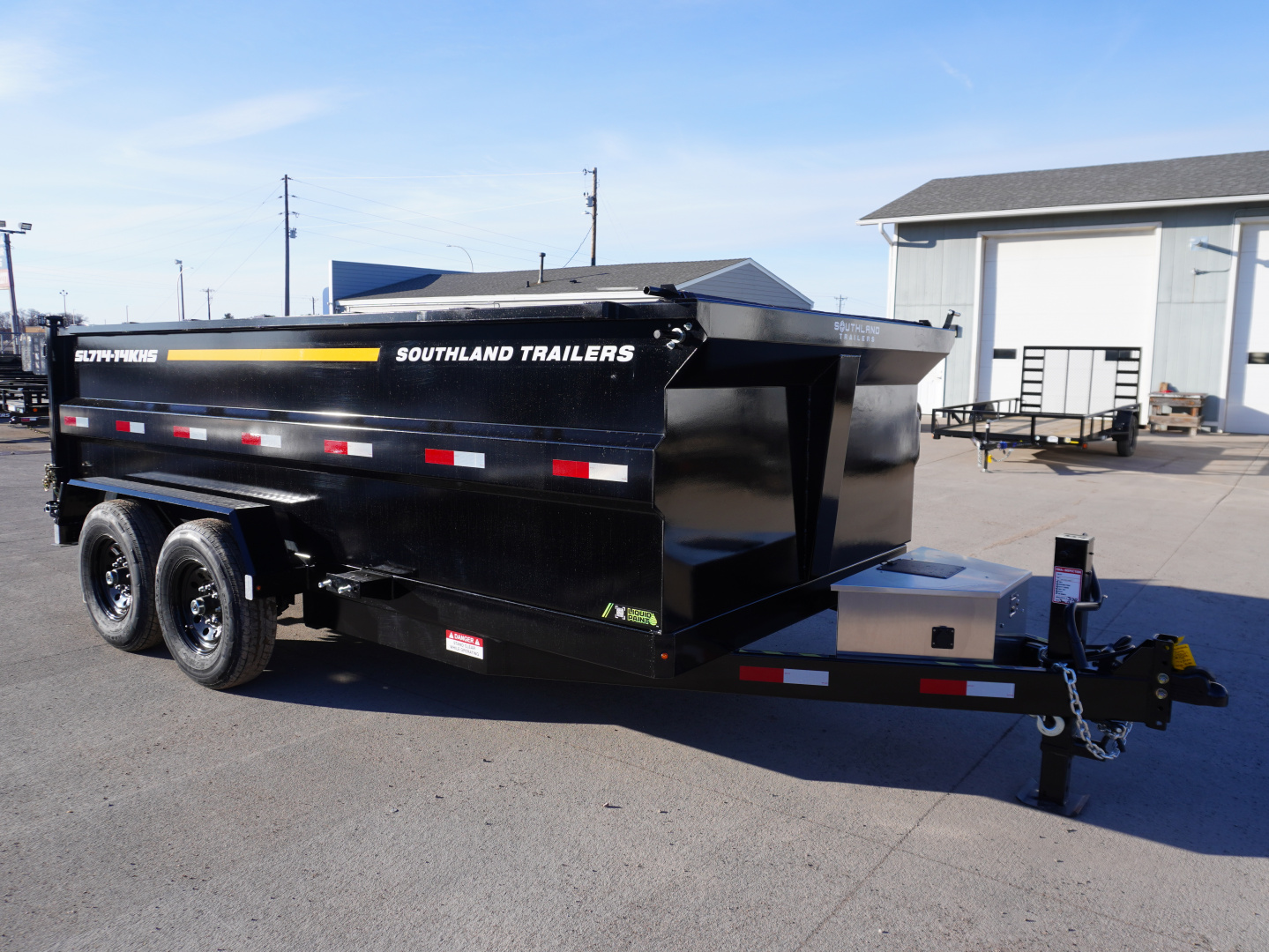 New 2027 Southland Trailers SL 7X14ft Dump Trailer