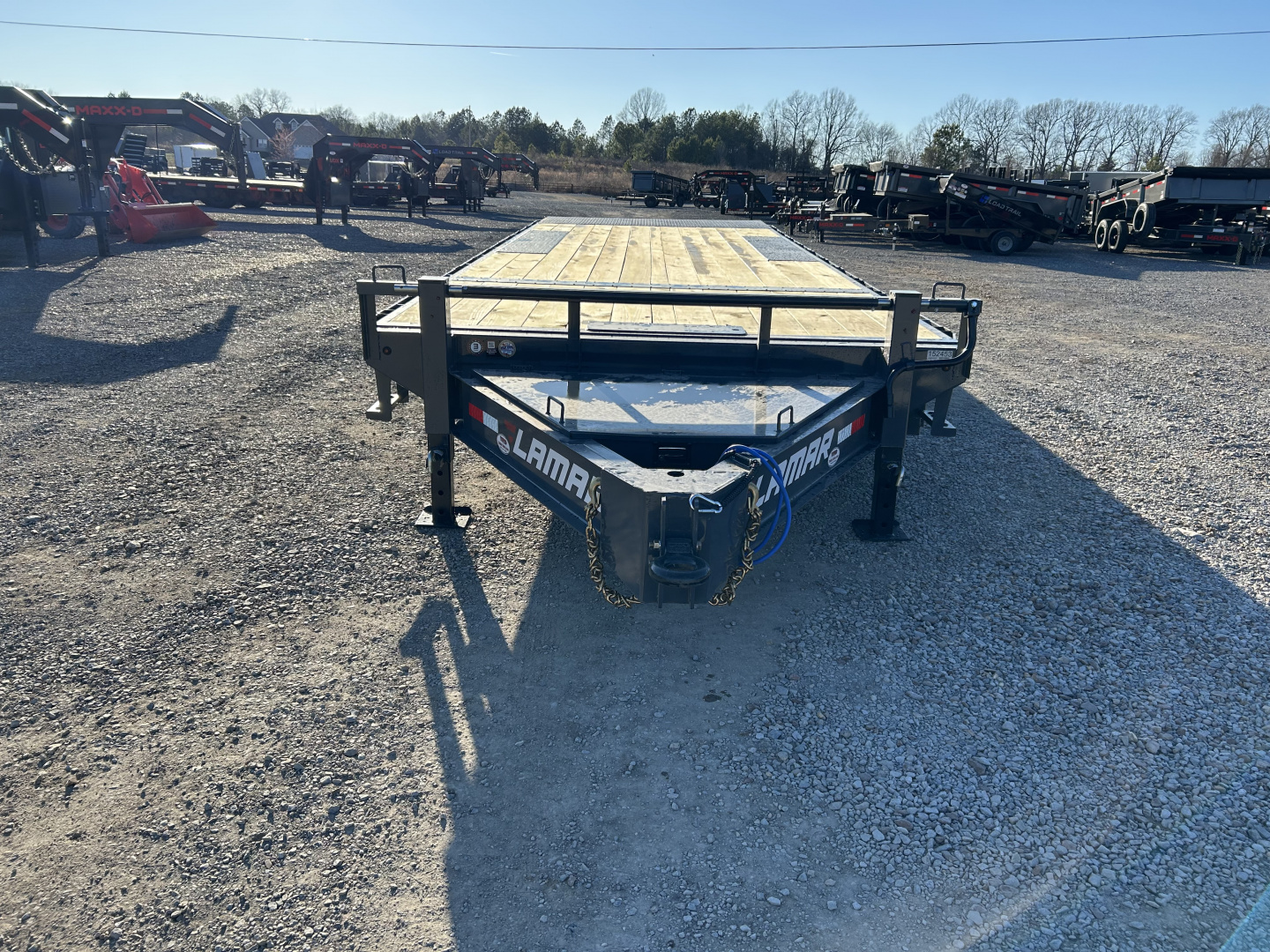 New 2026 Lamar Deckover Tilt Trailer | 102" x 24' 16K GVWR