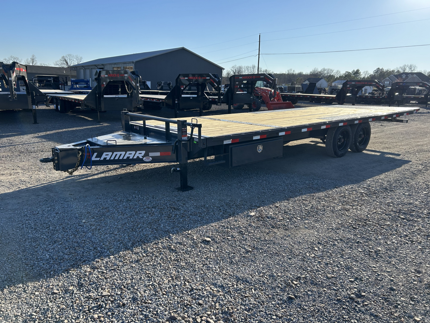 New 2026 Lamar Deckover Tilt Trailer | 102" x 24' 16K GVWR