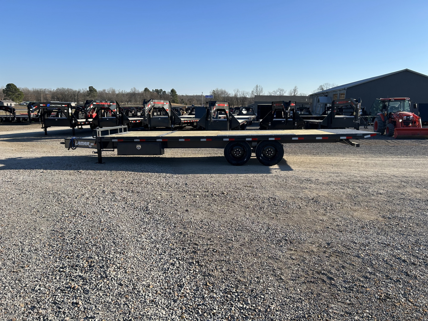 New 2026 Lamar Deckover Tilt Trailer | 102" x 24' 16K GVWR