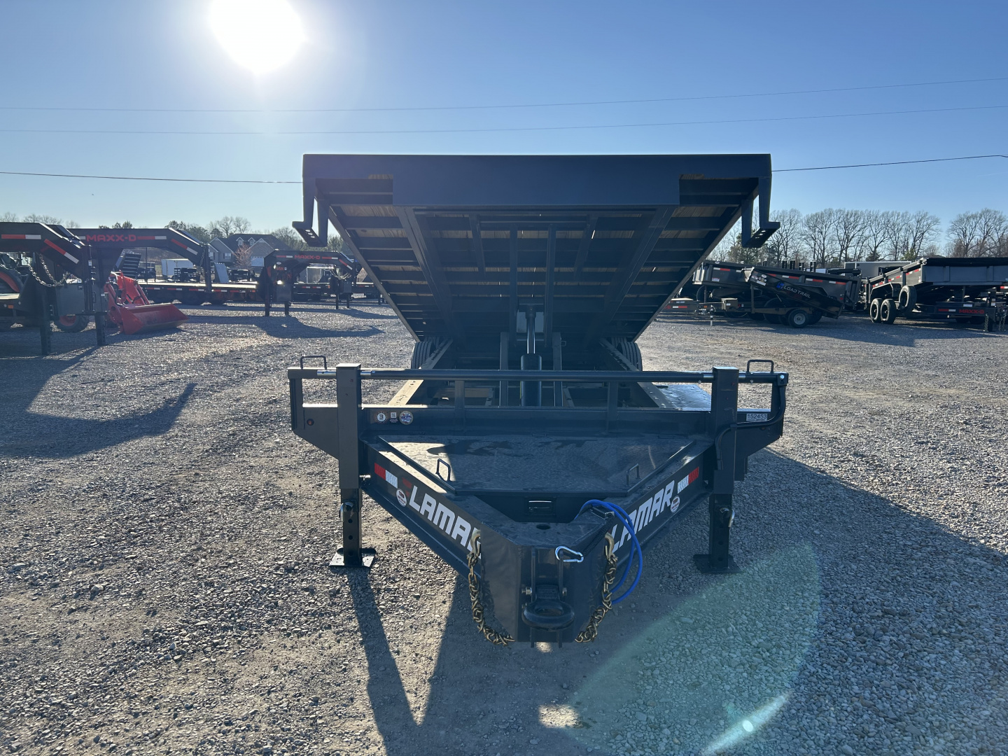 New 2026 Lamar Deckover Tilt Trailer | 102" x 24' 16K GVWR