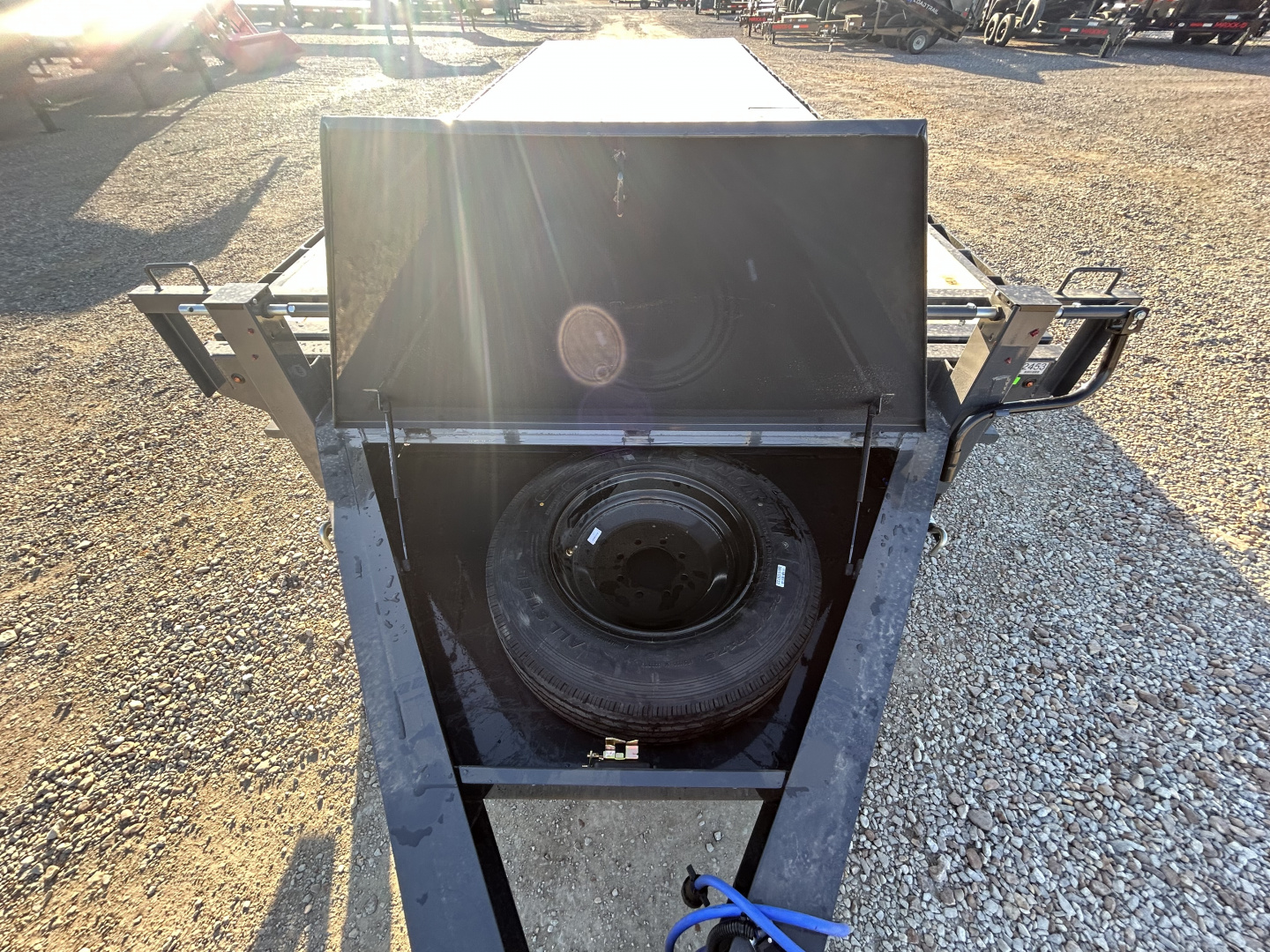 New 2026 Lamar Deckover Tilt Trailer | 102" x 24' 16K GVWR