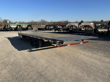 New 2026 Lamar Deckover Tilt Trailer | 102" x 24' 16K GVWR