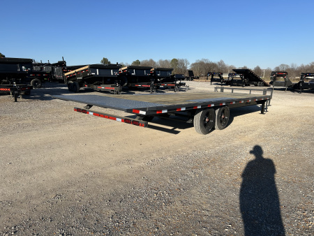 New 2026 Lamar Deckover Tilt Trailer | 102" x 24' 16K GVWR