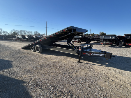 New 2026 Lamar Deckover Tilt Trailer | 102" x 24' 16K GVWR