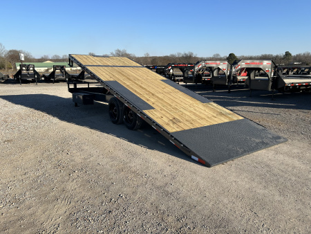 New 2026 Lamar Deckover Tilt Trailer | 102" x 24' 16K GVWR