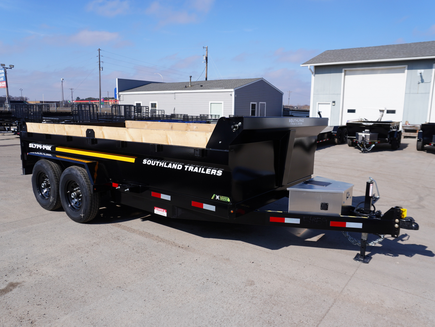 New 2026 Southland Trailers SL 7x14ft Dump Trailer