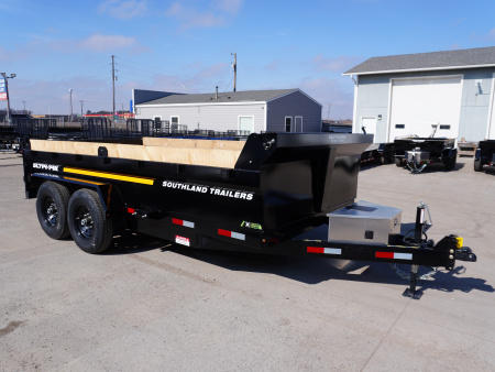 New 2026 Southland Trailers SL 7x14ft Dump Trailer