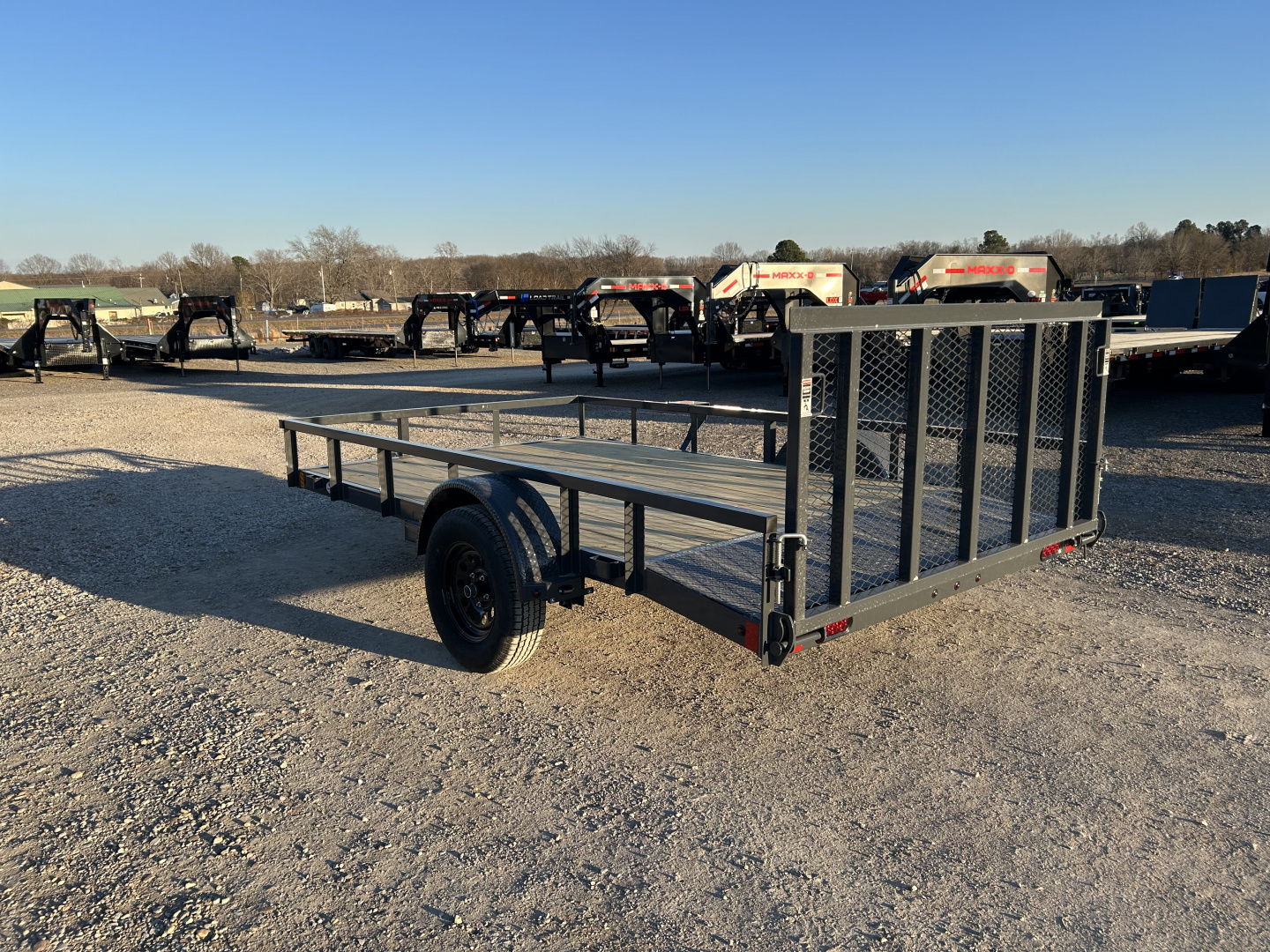 New 2026 Lamar Utility Trailer | 83" x 12' | 3k GVWR