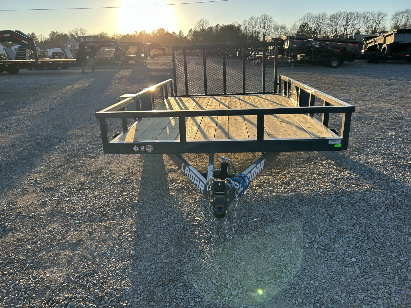 New 2026 Lamar Utility Trailer | 83" x 12' | 3k GVWR