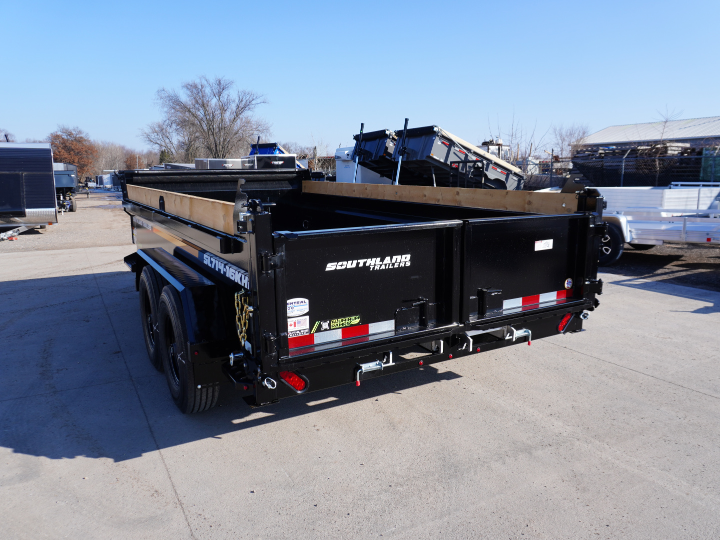 New 2026 Southland Trailers SL 7x14ft Dump Trailer