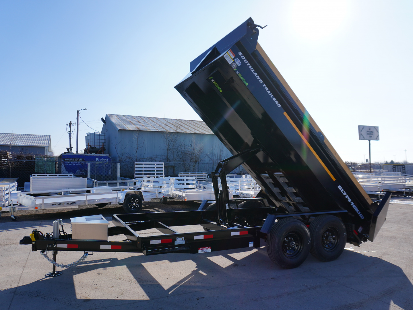 New 2026 Southland Trailers SL 7x14ft Dump Trailer