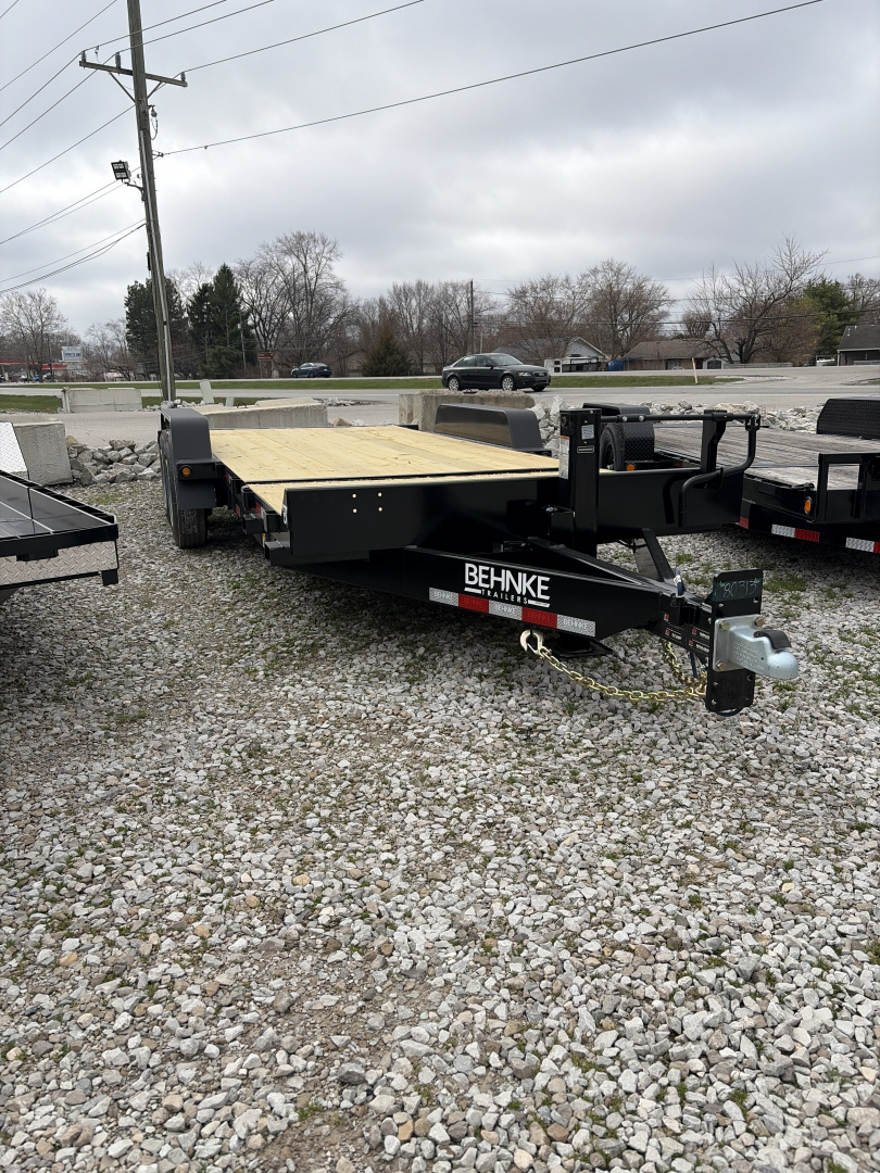 New 2026 Behnke TBCT2016ET Tilt Trailer 83x20 PARTIAL TILT (GVW:16000) BLACK