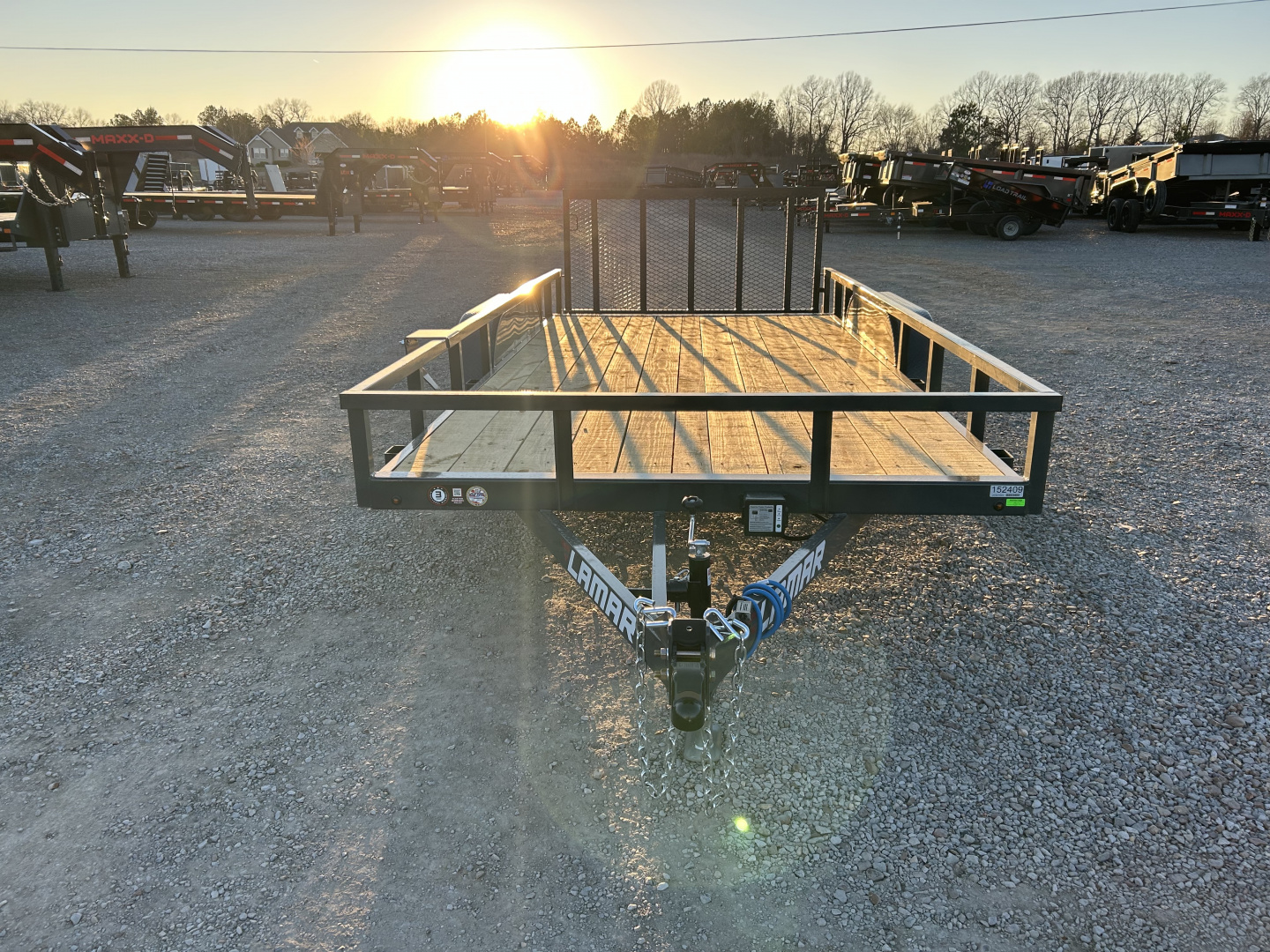 New 2026 Lamar Utility Trailer | 83" x 16' | 7K GVWR