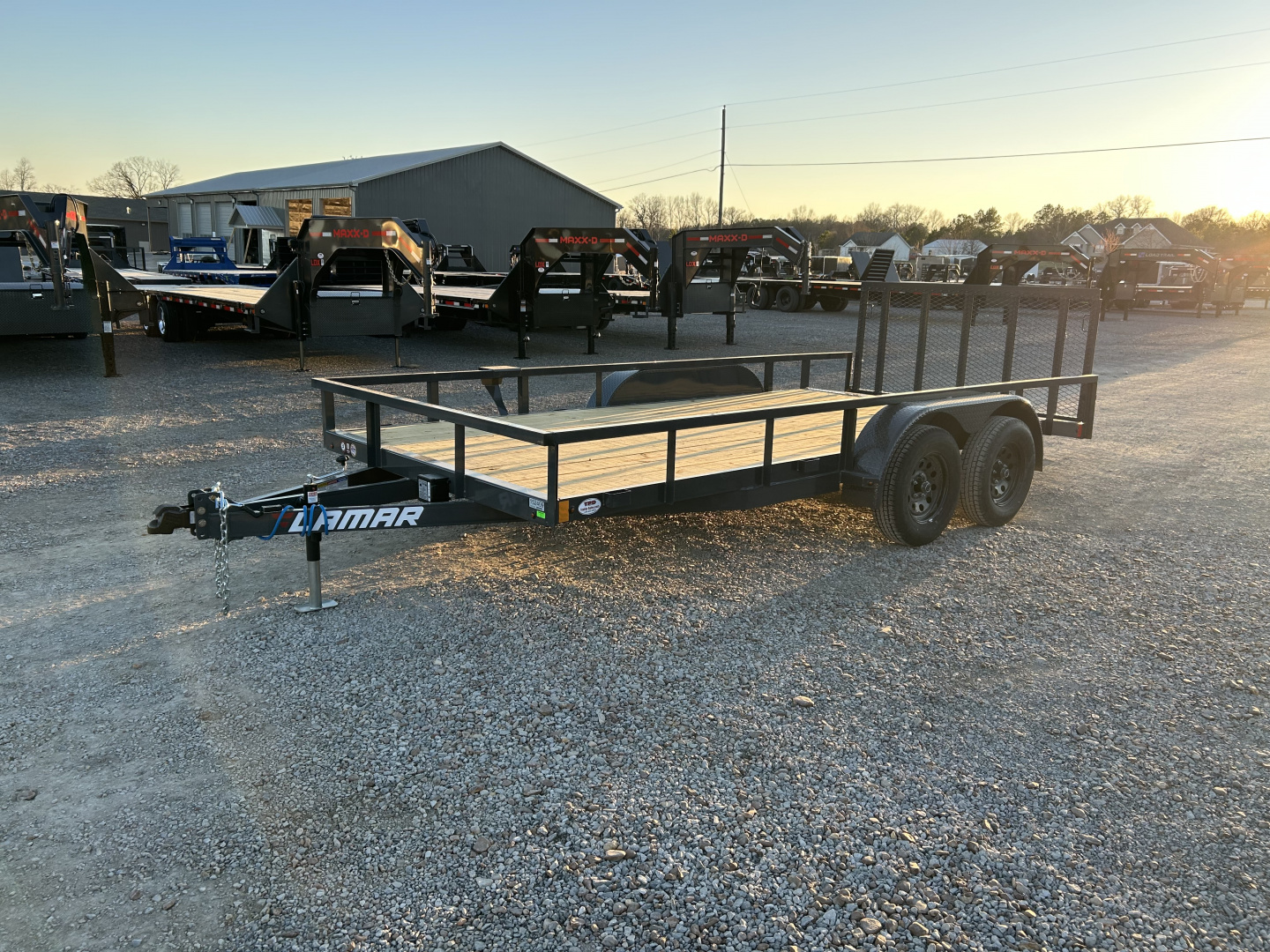 New 2026 Lamar Utility Trailer | 83" x 16' | 7K GVWR