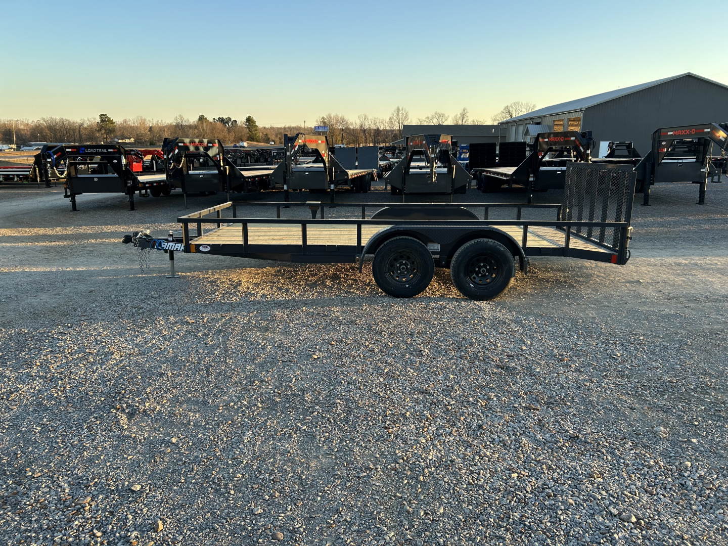 New 2026 Lamar Utility Trailer | 83" x 16' | 7K GVWR