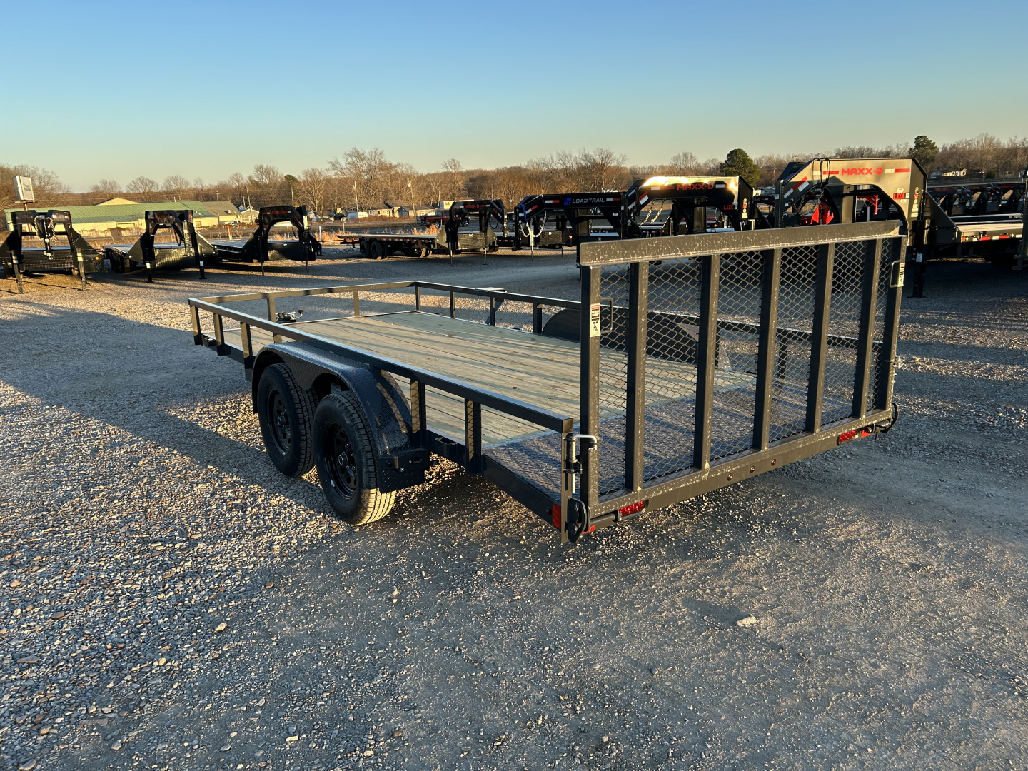 New 2026 Lamar Utility Trailer | 83" x 16' | 7K GVWR