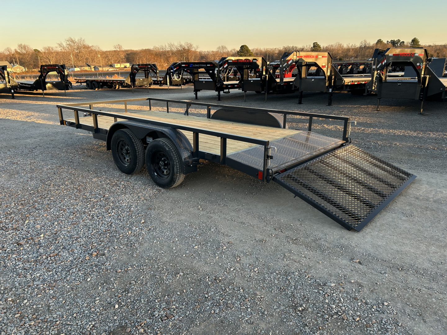 New 2026 Lamar Utility Trailer | 83" x 16' | 7K GVWR