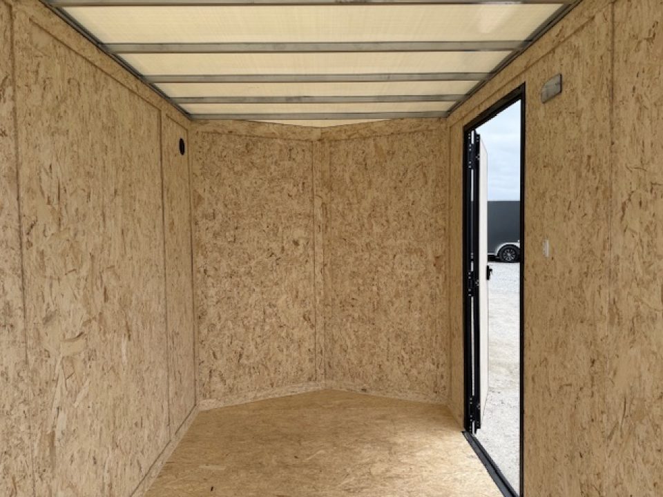 New 2026 Formula Traverse Blackout 6'x10' 3k Flat Top V-Nose Enclosed Cargo Trailer Cargo / Enclosed Trailer