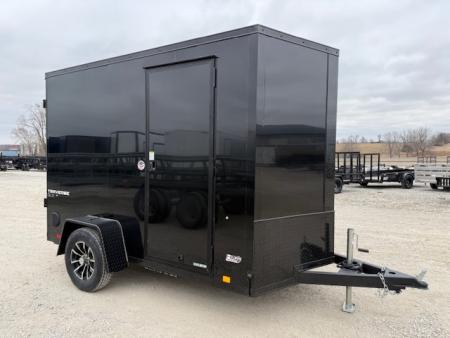 New 2026 Formula Traverse Blackout 6'x10' 3k Flat Top V-Nose Enclosed Cargo Trailer Cargo / Enclosed Trailer
