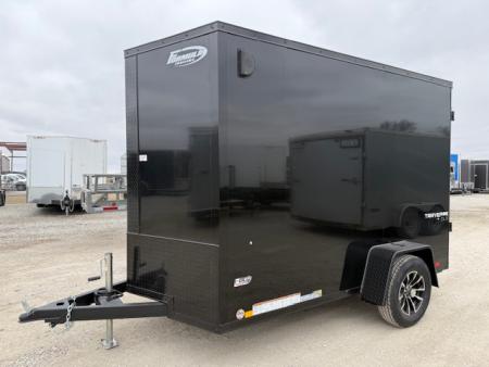 New 2026 Formula Traverse Blackout 6'x10' 3k Flat Top V-Nose Enclosed Cargo Trailer Cargo / Enclosed Trailer