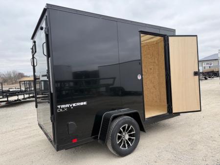 New 2026 Formula Traverse Blackout 6'x10' 3k Flat Top V-Nose Enclosed Cargo Trailer Cargo / Enclosed Trailer