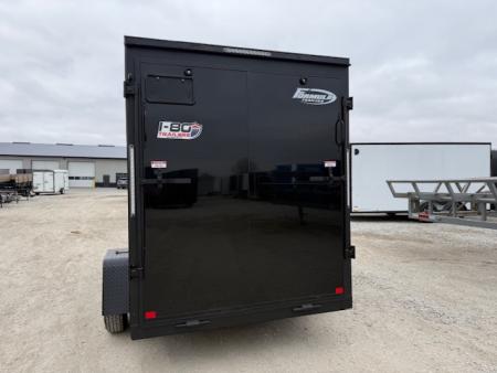 New 2026 Formula Traverse Blackout 6'x10' 3k Flat Top V-Nose Enclosed Cargo Trailer Cargo / Enclosed Trailer