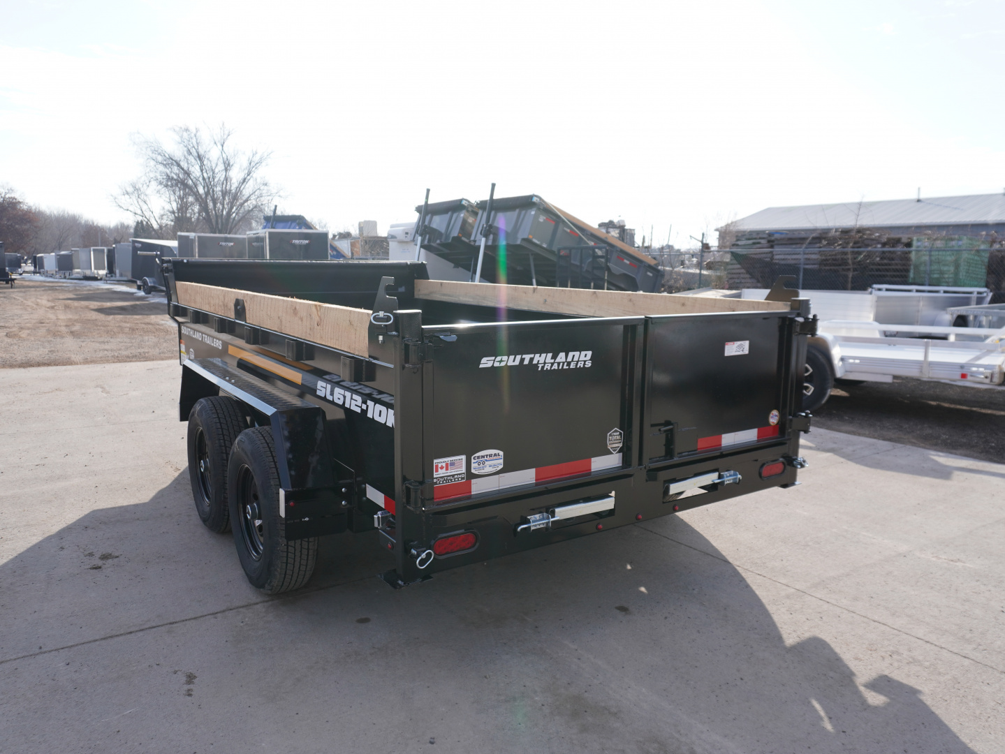 New 2026 Southland Trailers SL 6x12ft Dump Trailer