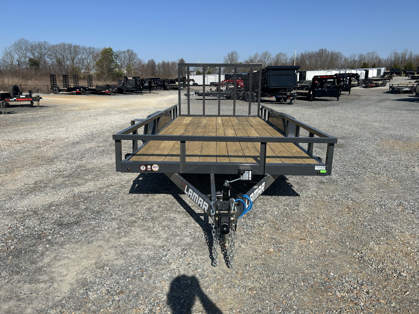 New 2026 Lamar Utility Trailer | 83" x 16' | 7K GVWR