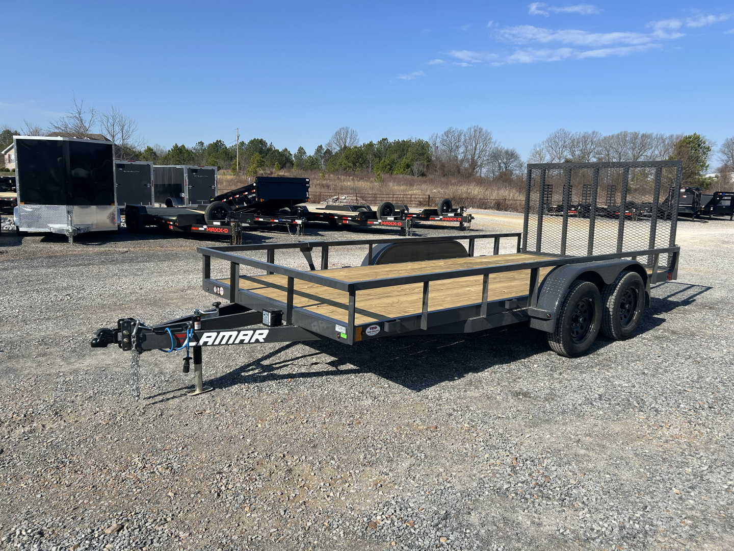 New 2026 Lamar Utility Trailer | 83" x 16' | 7K GVWR