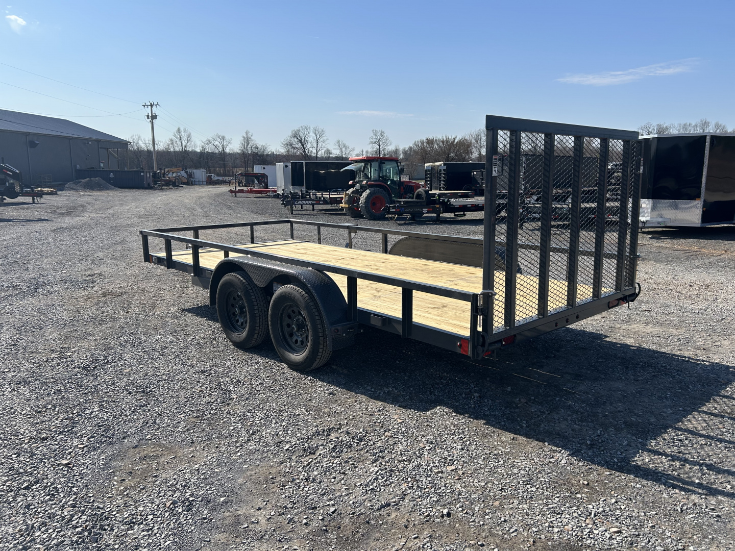 New 2026 Lamar Utility Trailer | 83" x 16' | 7K GVWR