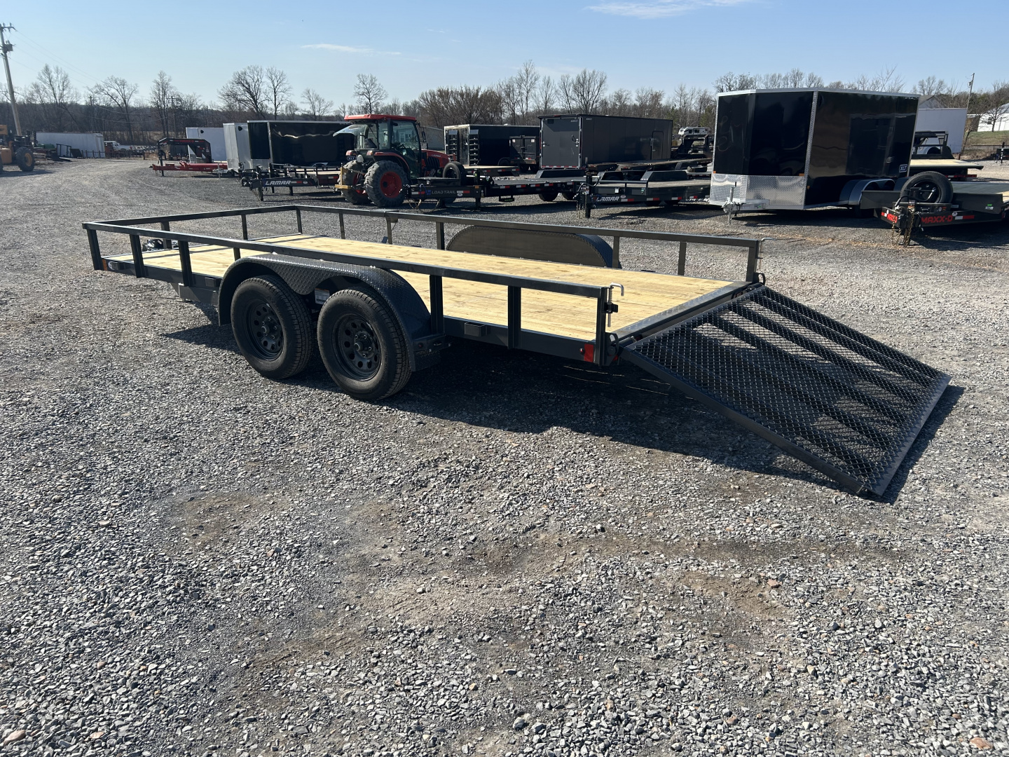 New 2026 Lamar Utility Trailer | 83" x 16' | 7K GVWR