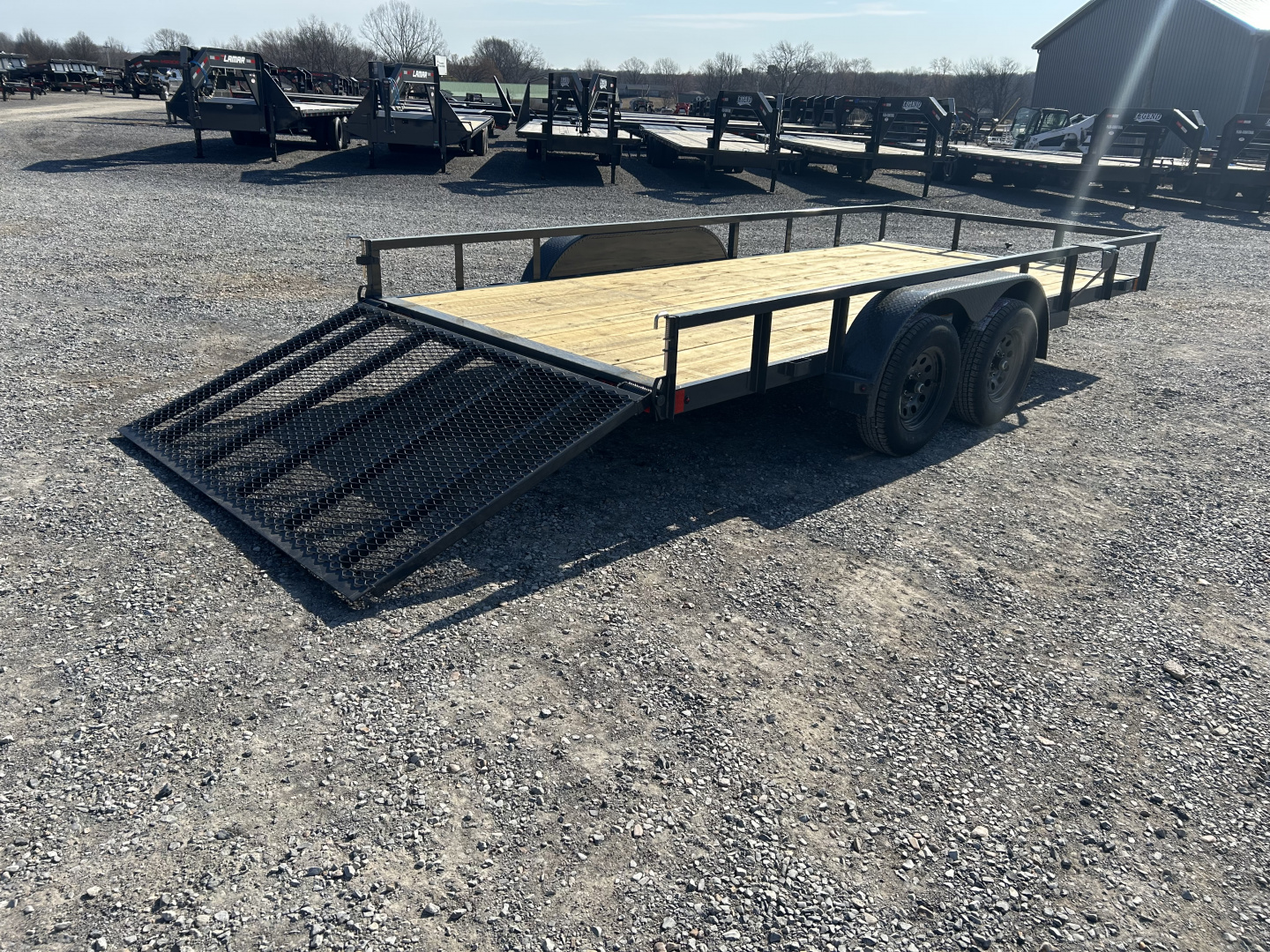 New 2026 Lamar Utility Trailer | 83" x 16' | 7K GVWR